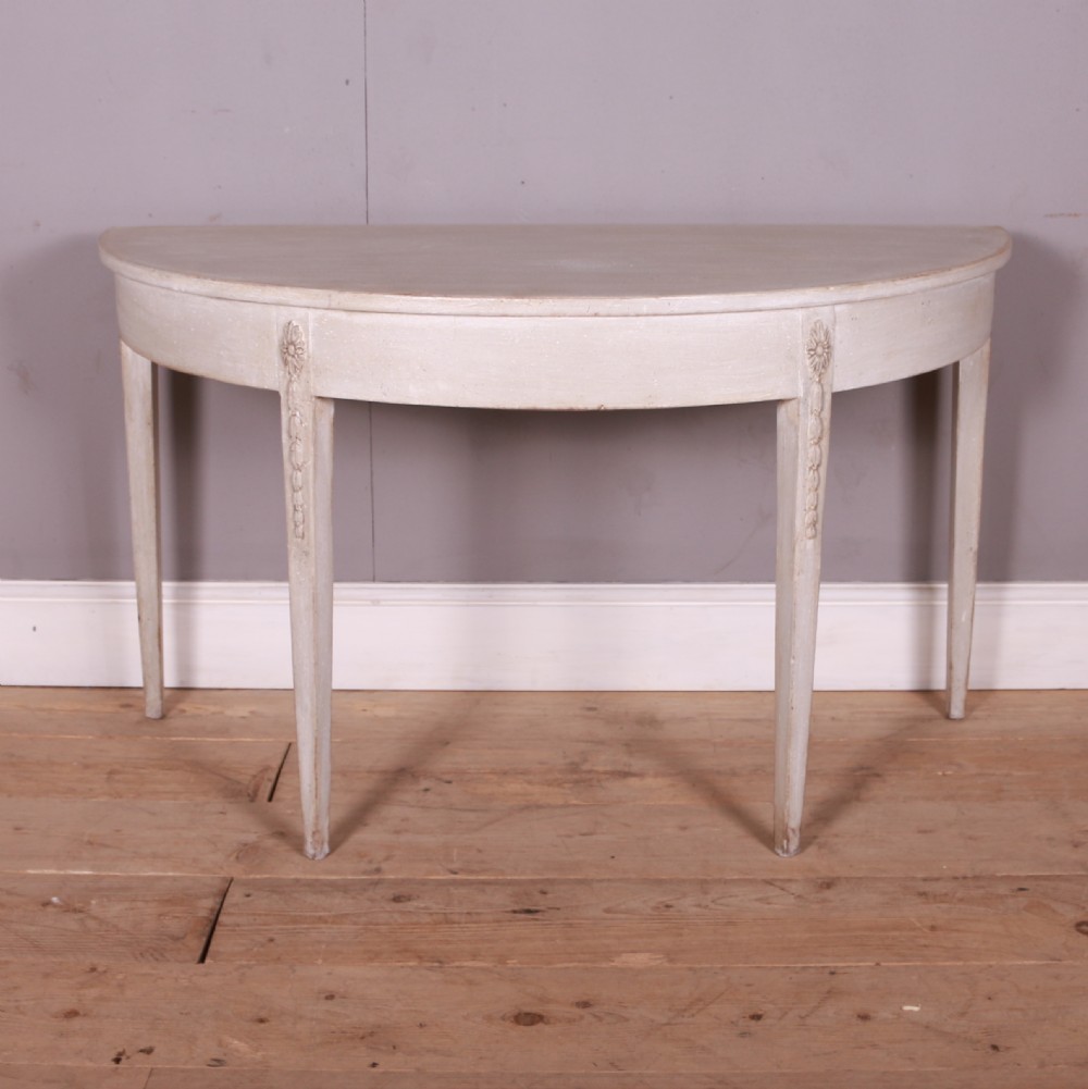Pair of Swedish Console Tables View VI