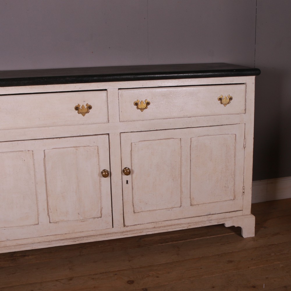 English Painted Dresser Base View IV