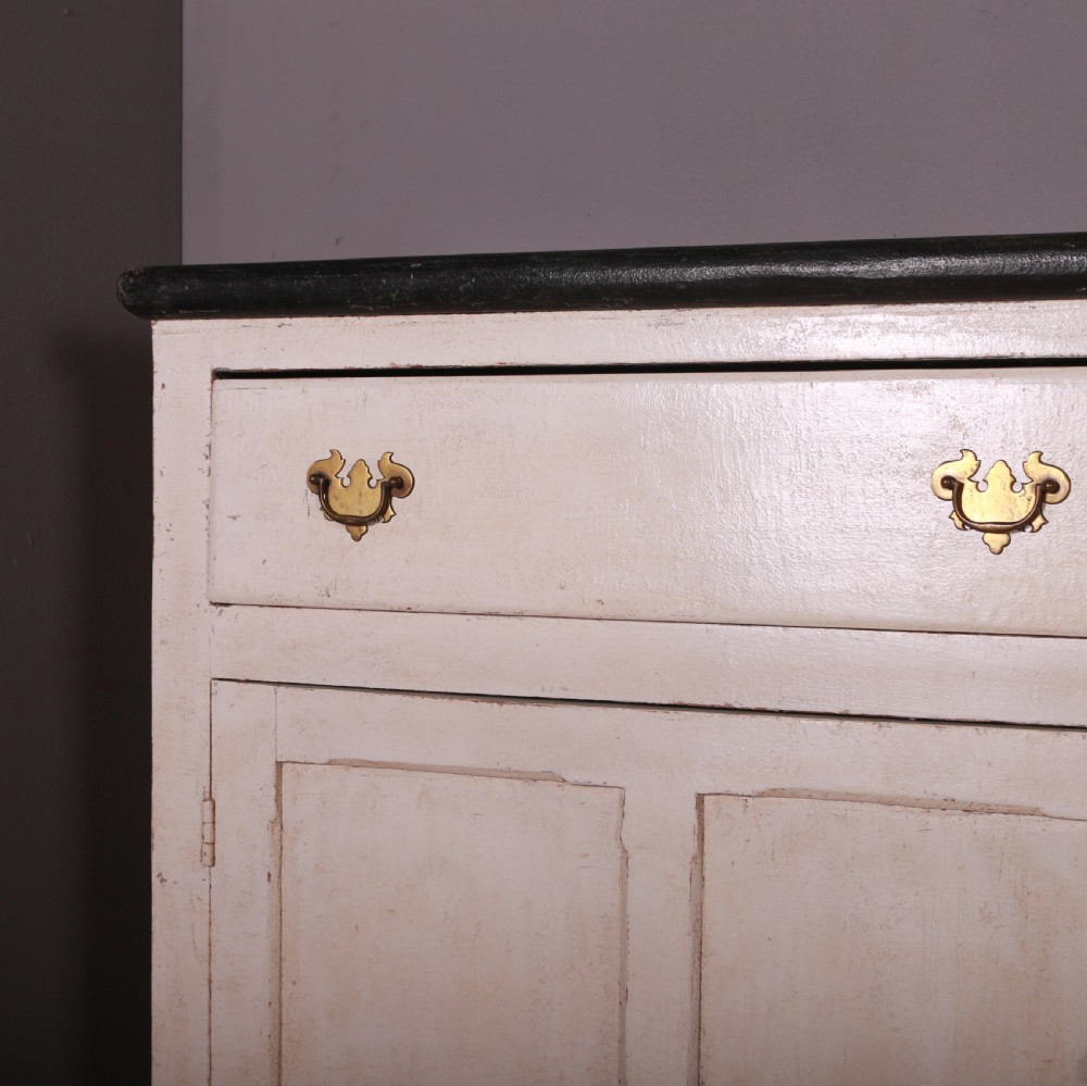 English Painted Dresser Base View VII