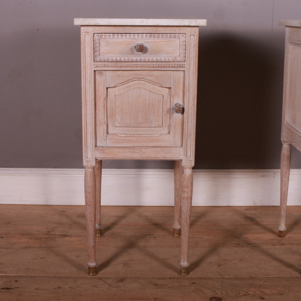 Pair of French Bedside Tables View II