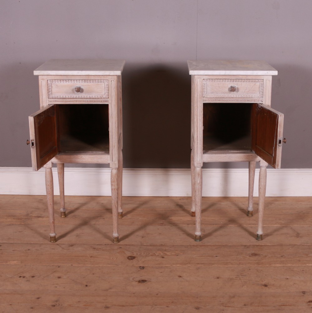 Pair of French Bedside Tables View V