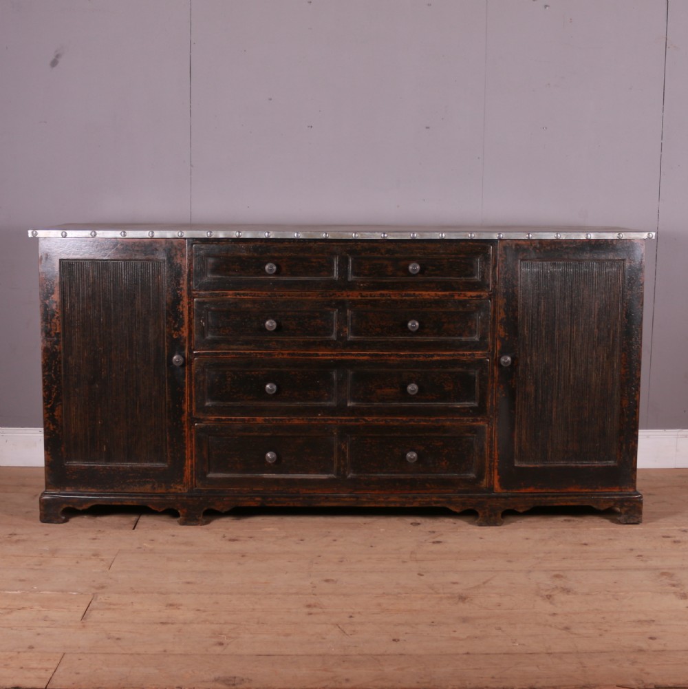 Swedish Painted Pine Buffet