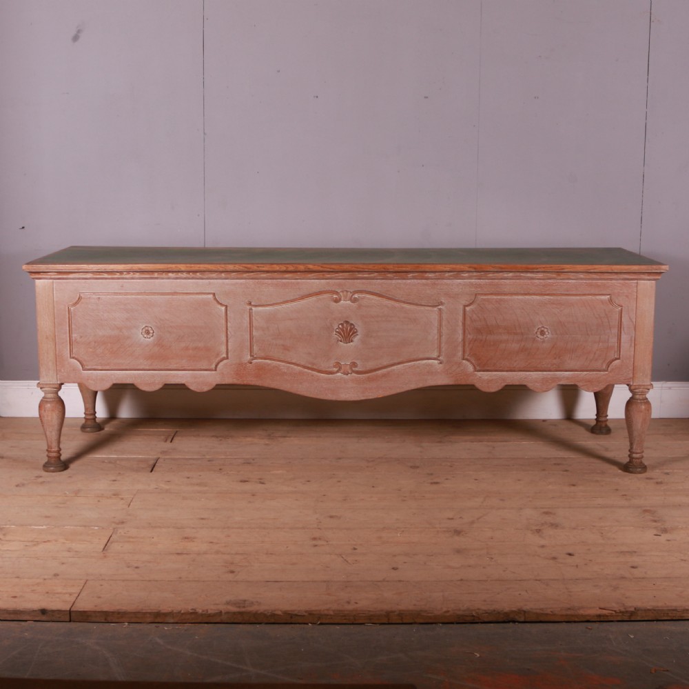French Bleached Oak Shop Counter