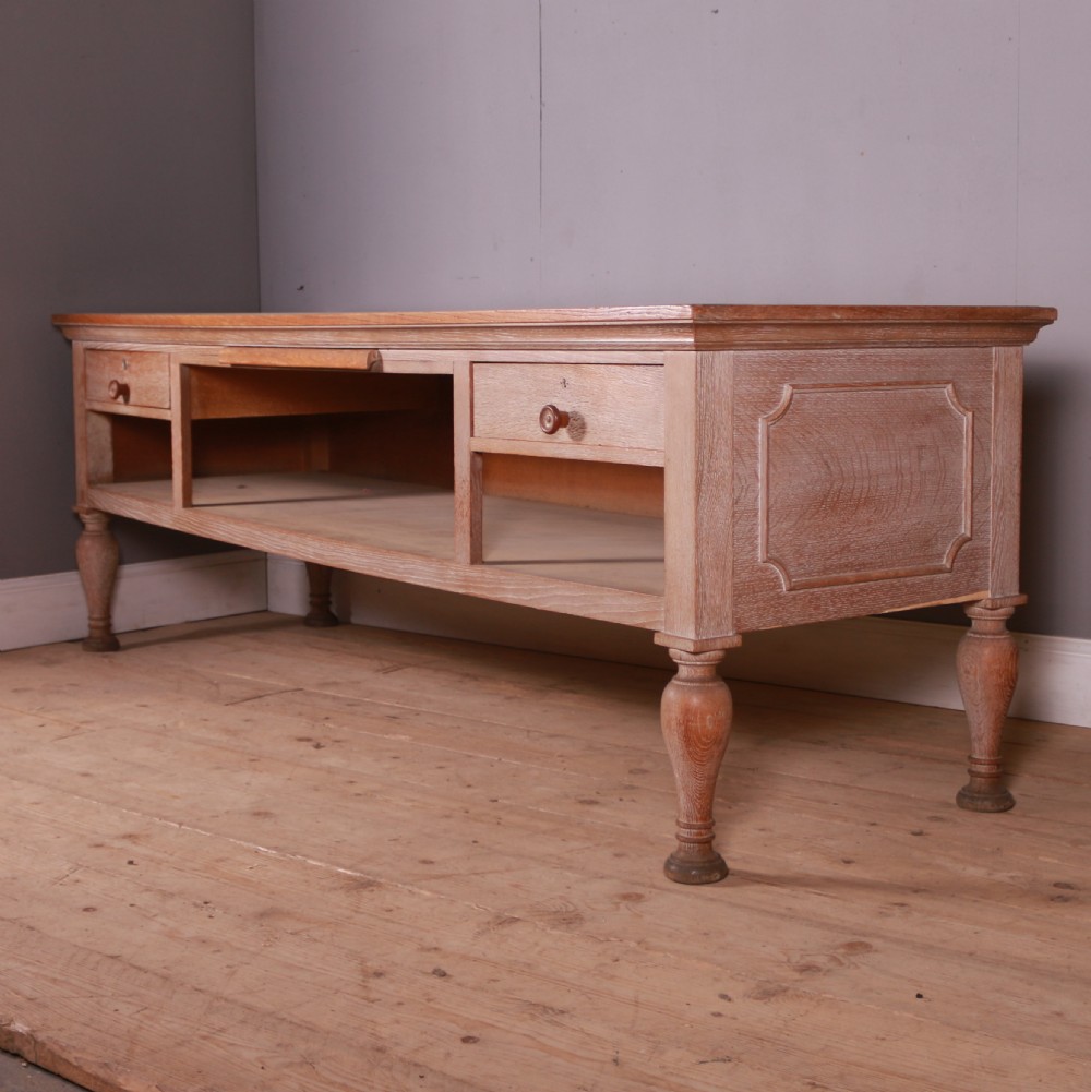 French Bleached Oak Shop Counter View II