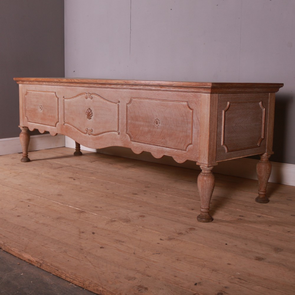 French Bleached Oak Shop Counter View IX