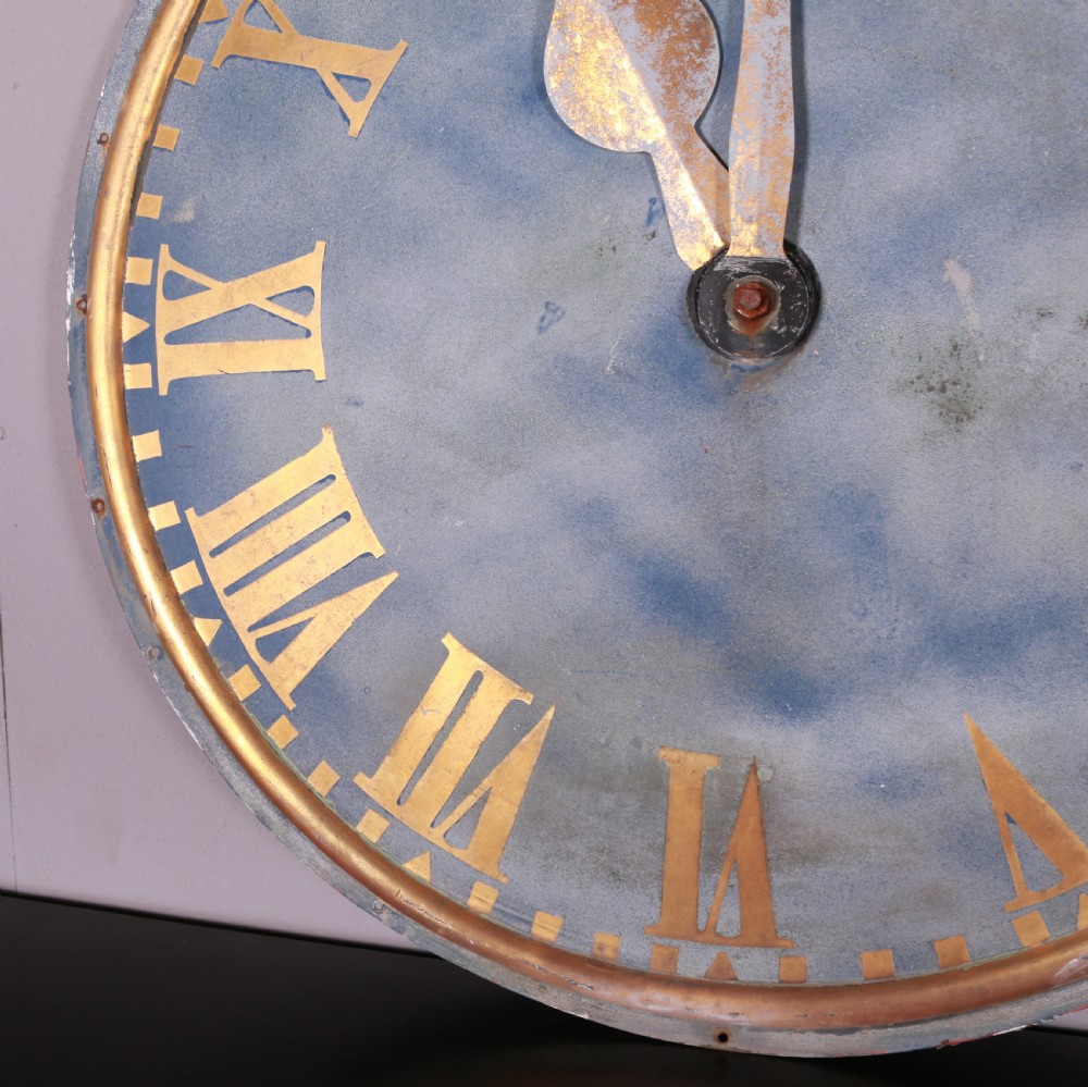 English Convex Tower Clockface View IV
