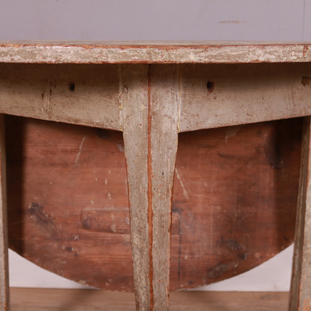 Swedish Pine Drop Leaf Table View II