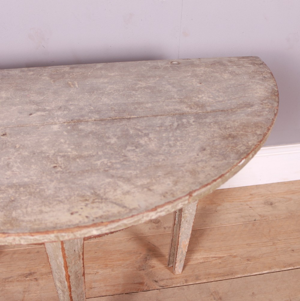 Swedish Pine Drop Leaf Table View IV