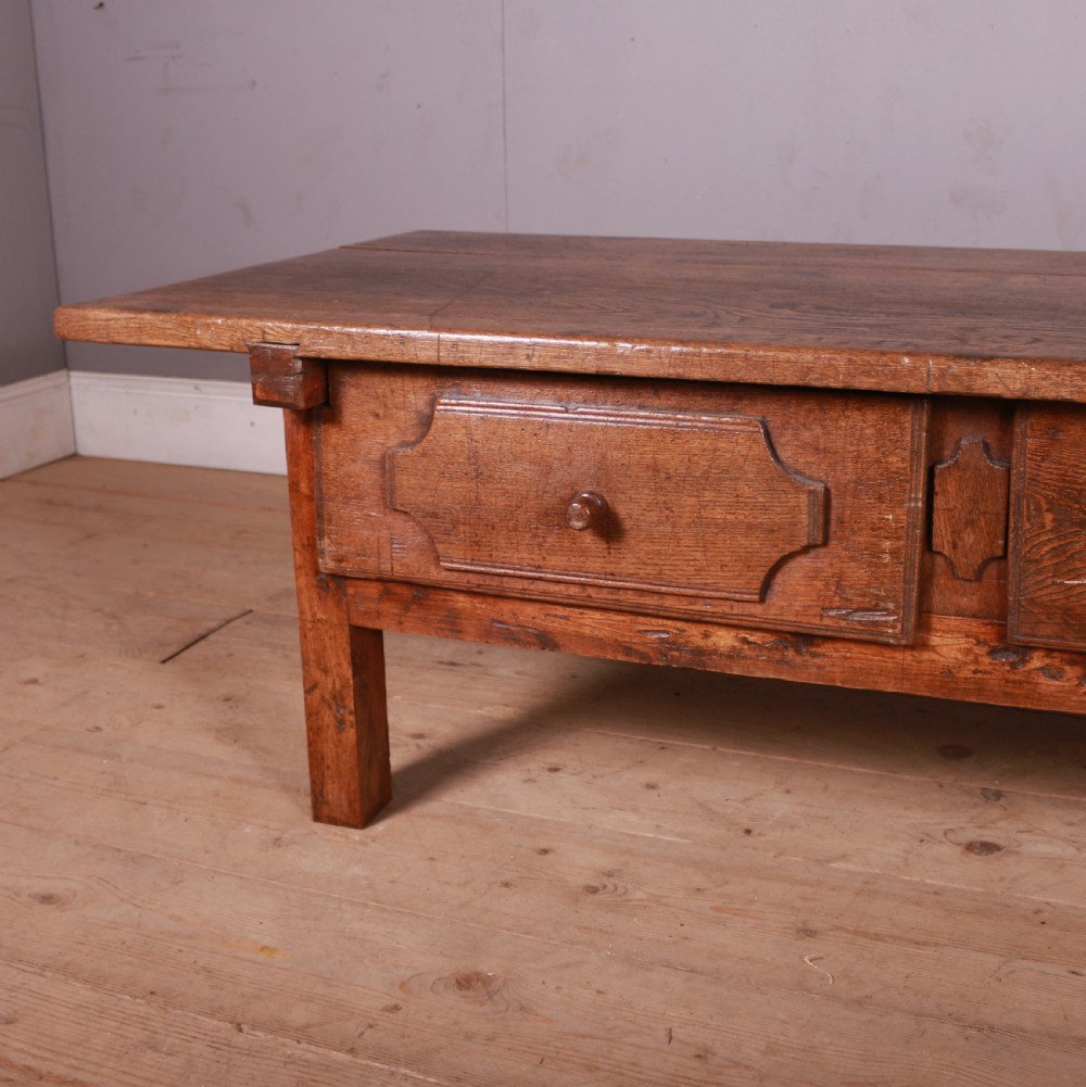 French Oak Coffee Table View II