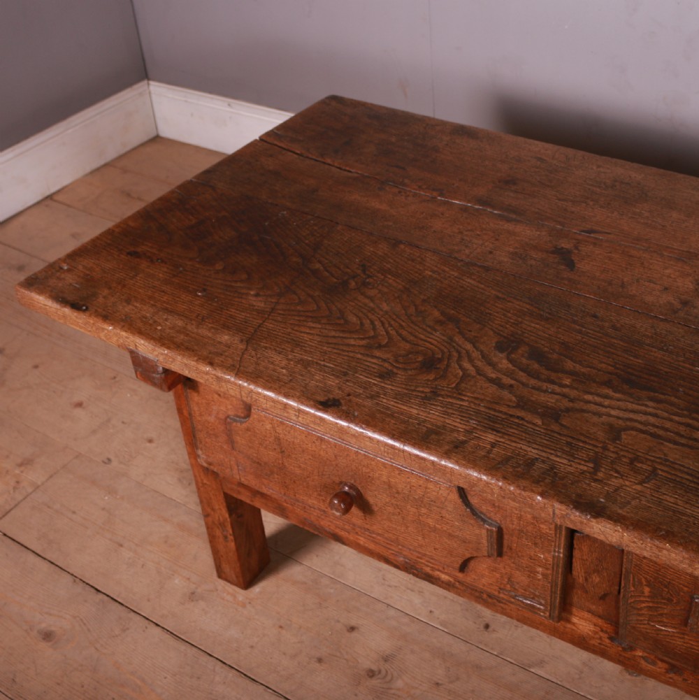 French Oak Coffee Table View IV