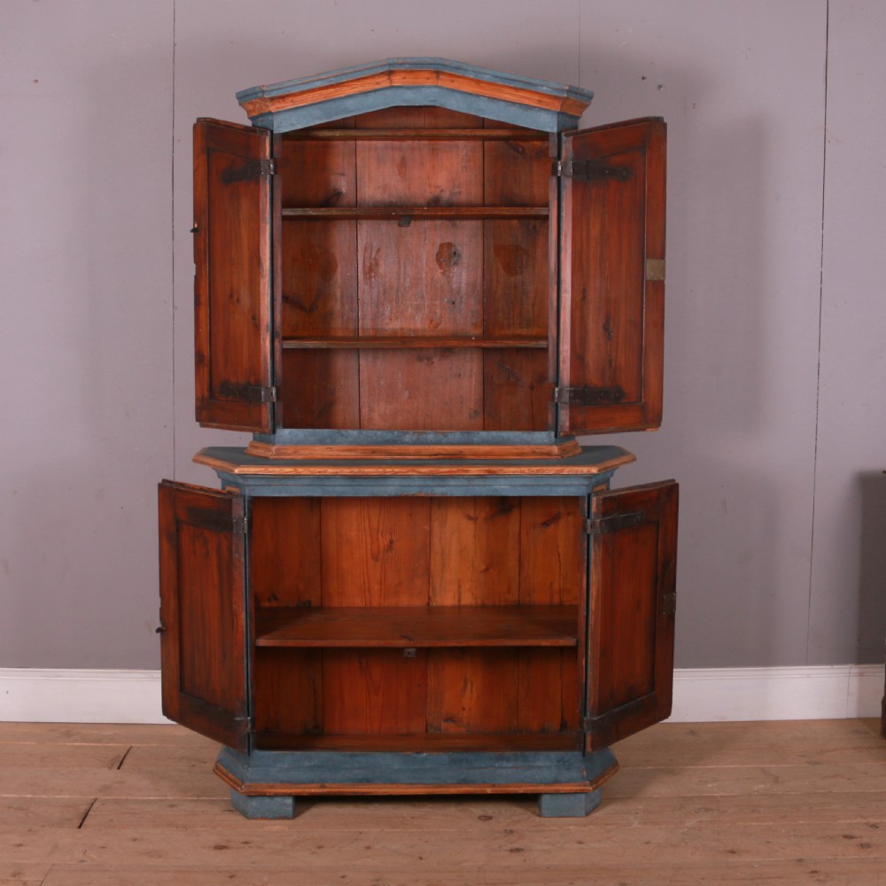 Painted Swedish Cupboard View VIII