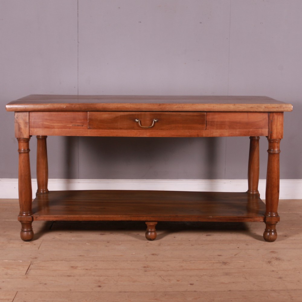 French Walnut Drapers Table