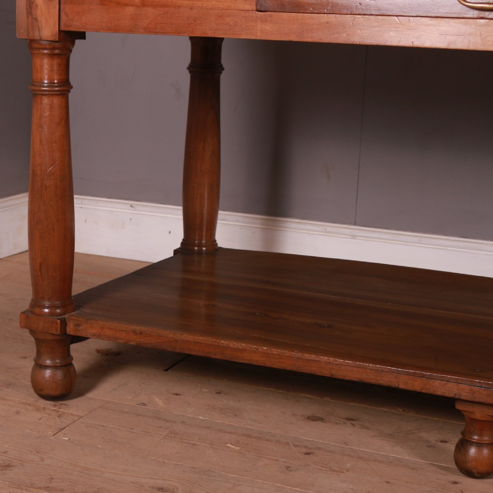 French Walnut Drapers Table View II