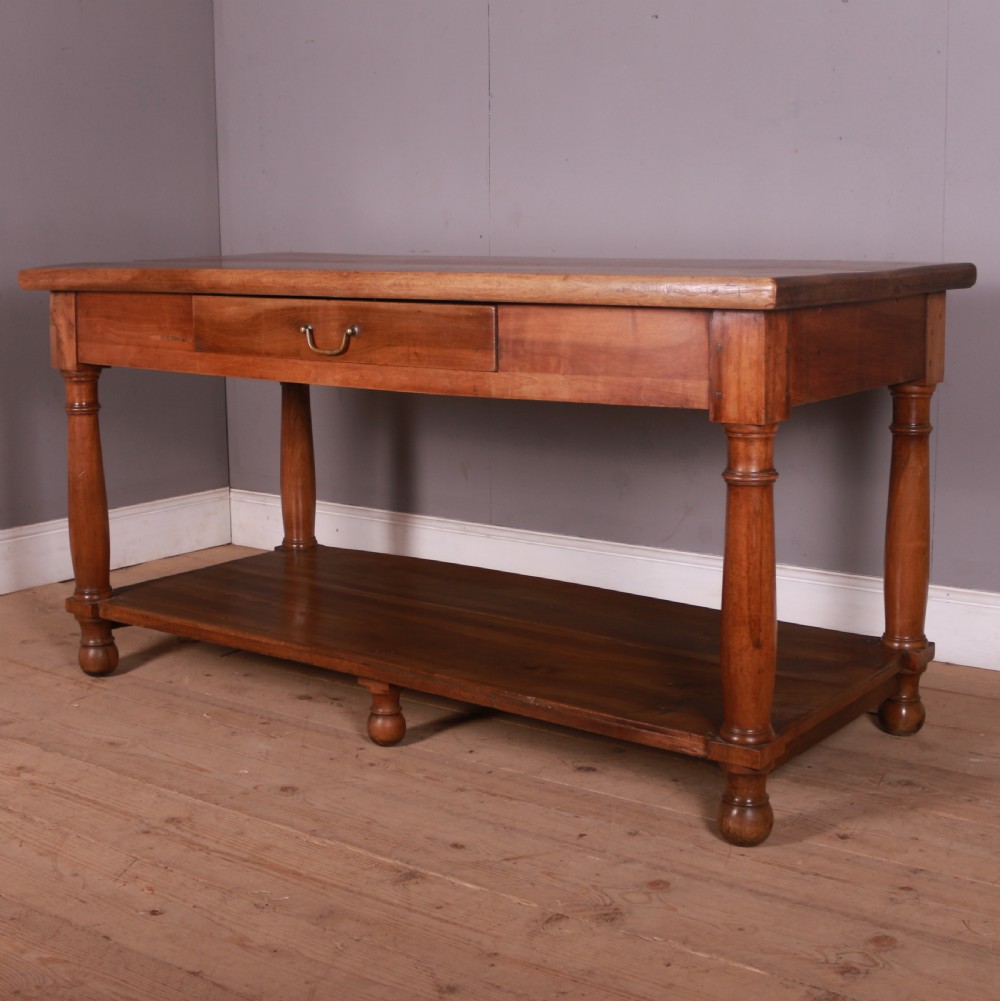French Walnut Drapers Table View III