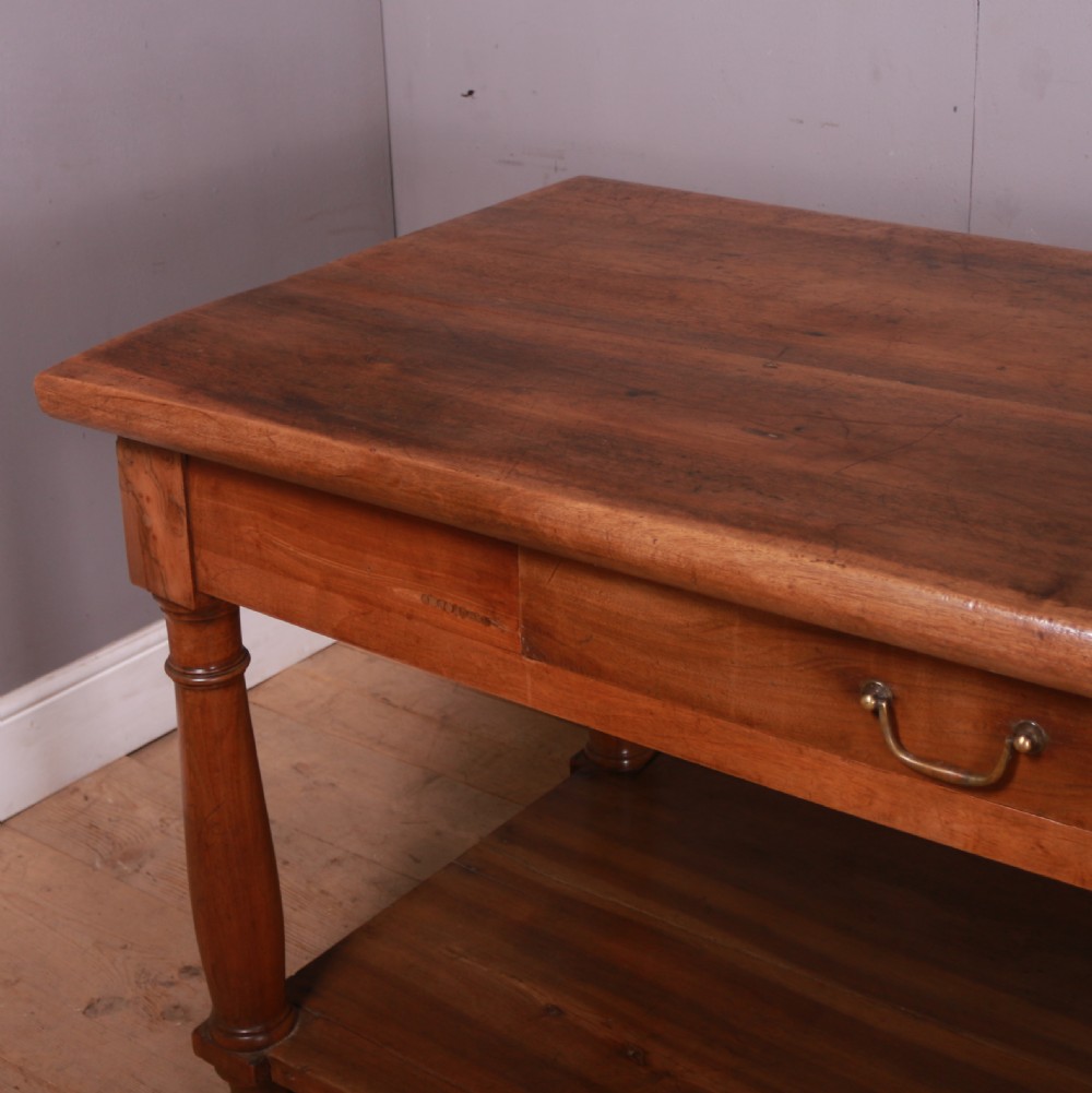 French Walnut Drapers Table View IV