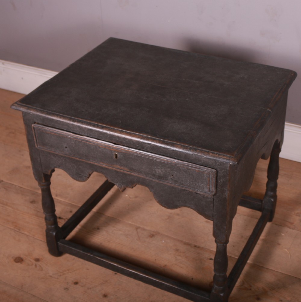 English Oak Lamp Table View V