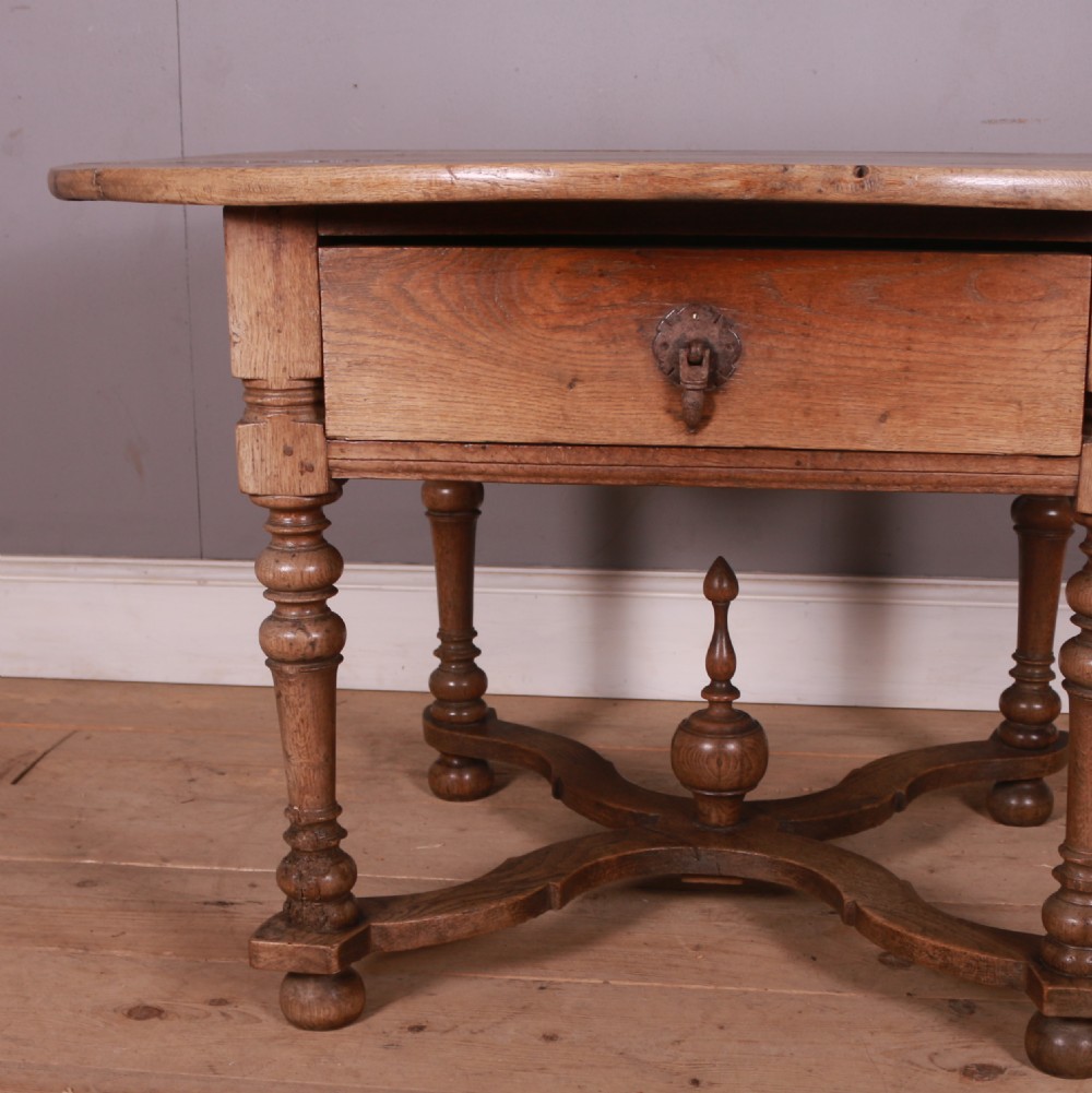 Dutch Oak Lamp Table View II