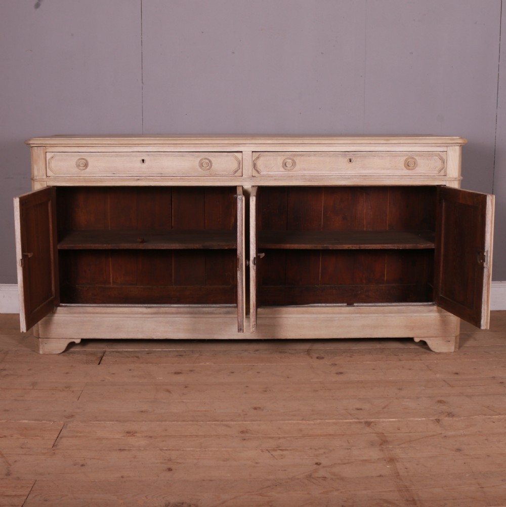 French Bleached Oak Enfilade View IX