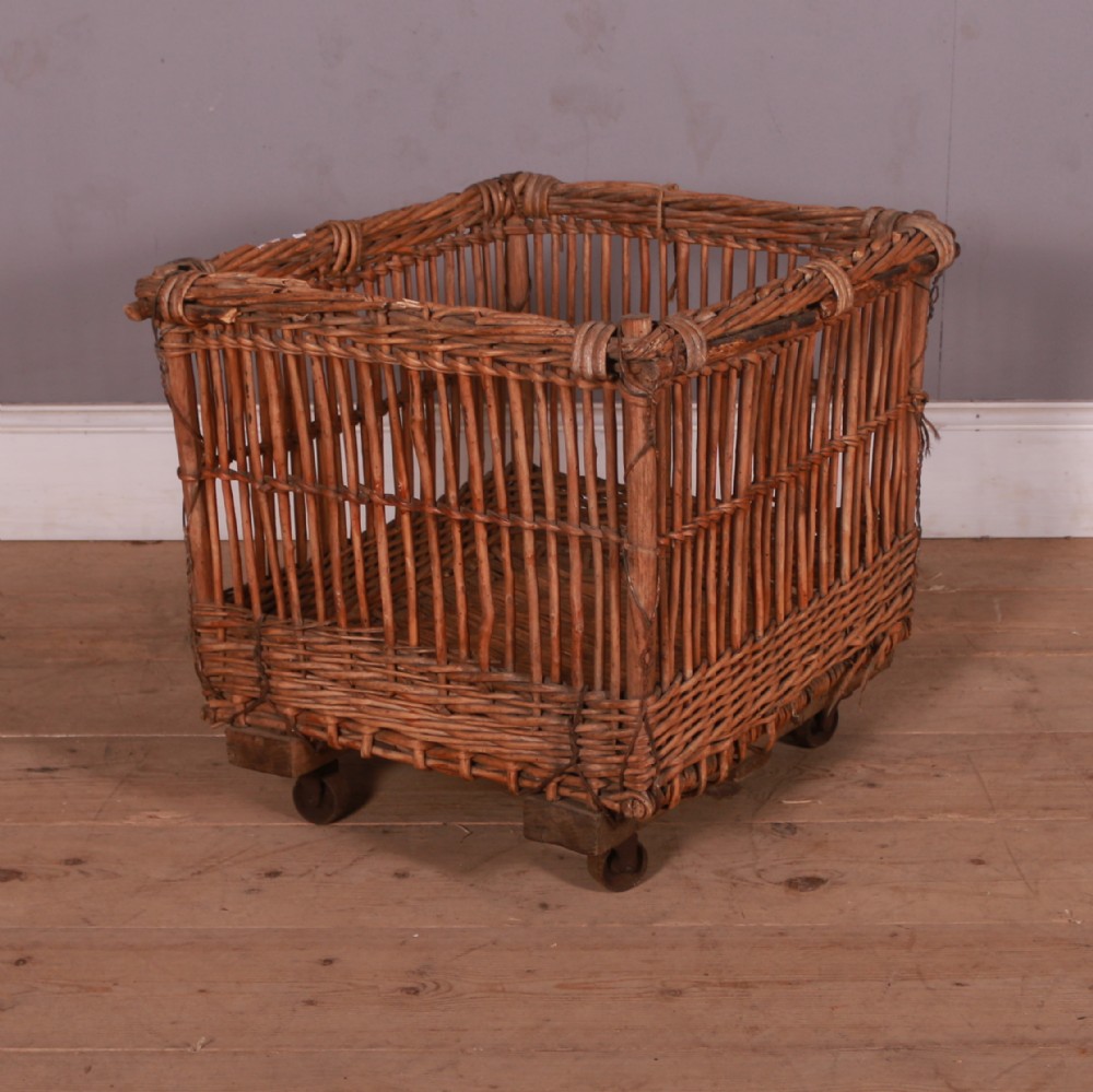 French Twig Log Basket
