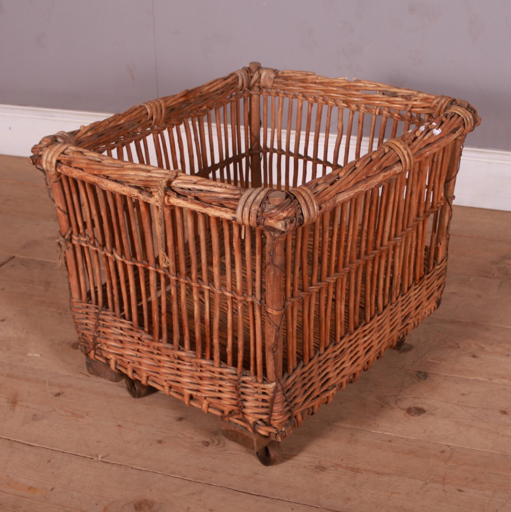 French Twig Log Basket View III