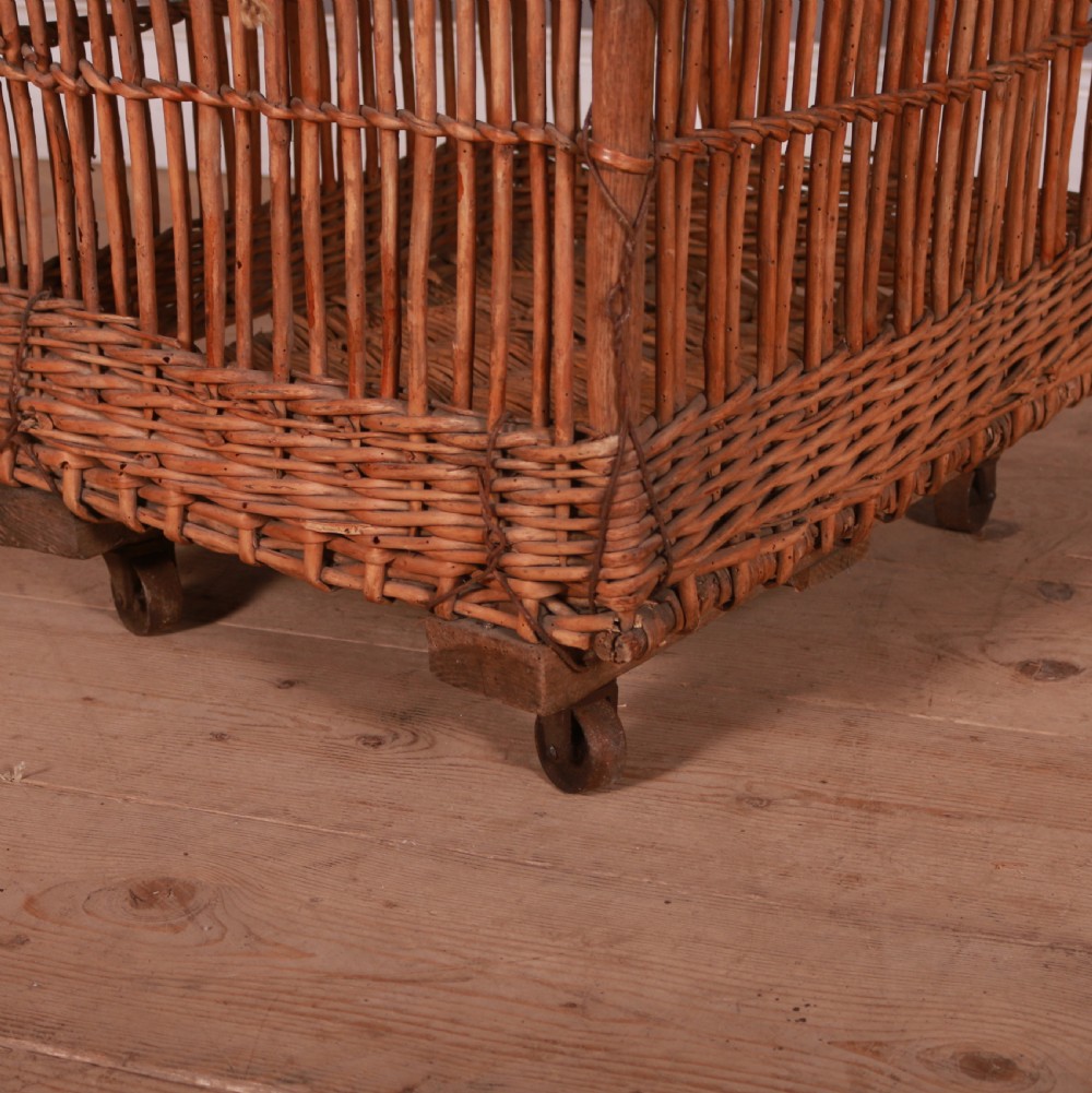 French Twig Log Basket View IV