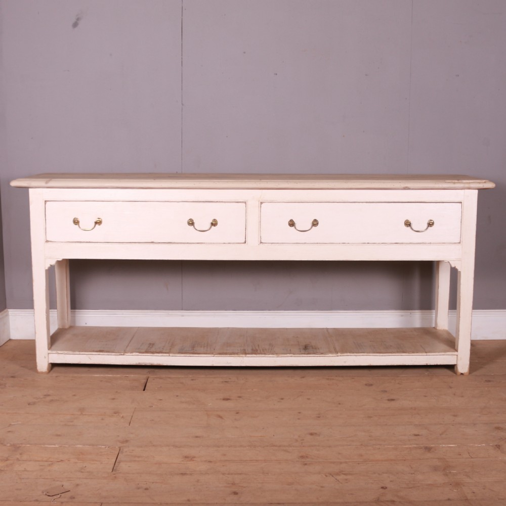 English Painted Dresser Base View IV