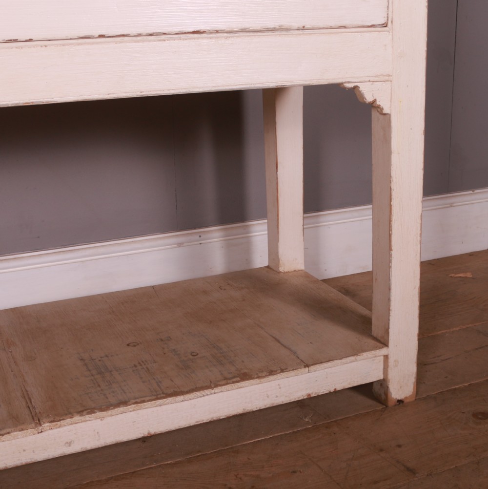 English Painted Dresser Base View VIII
