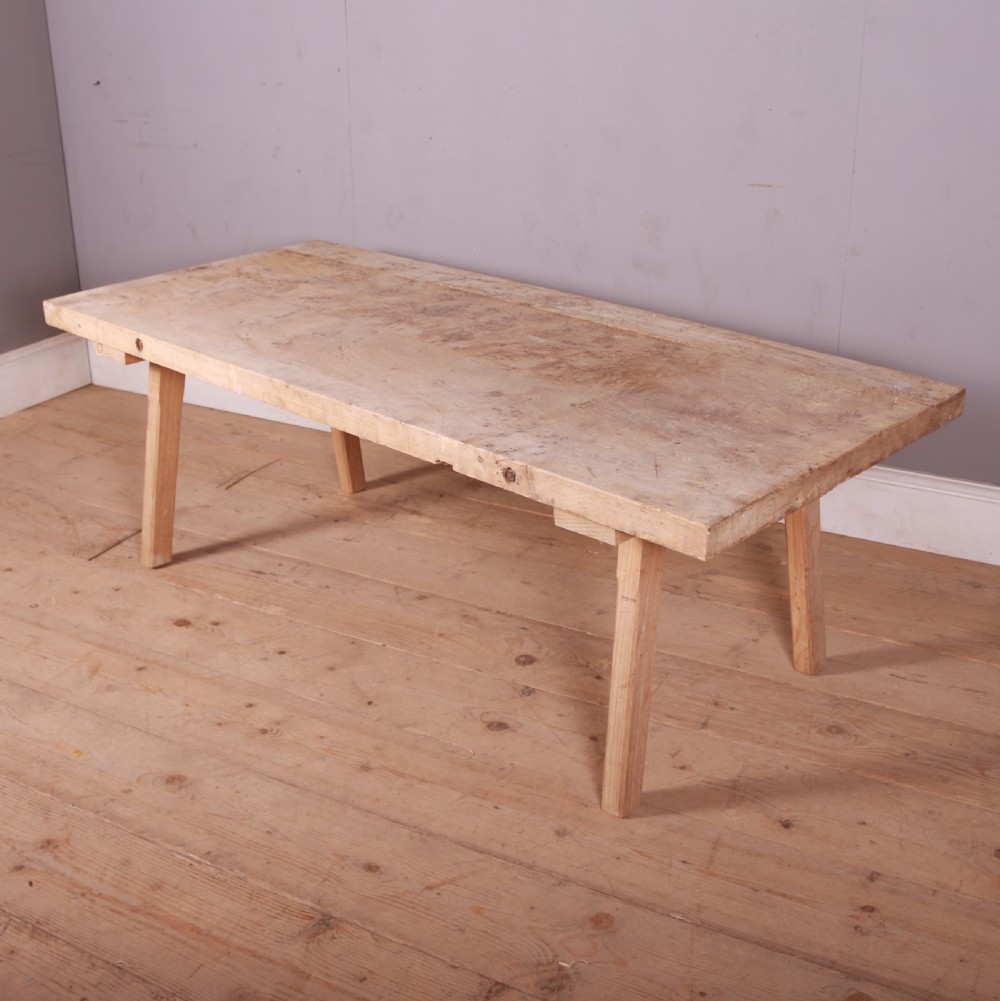 Scrubbed Burr Walnut Coffee Table