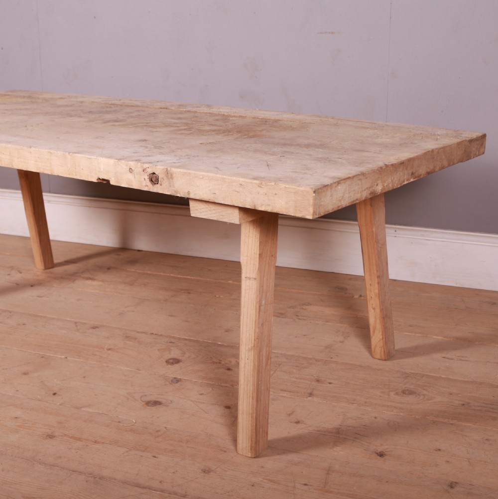 Scrubbed Burr Walnut Coffee Table View II