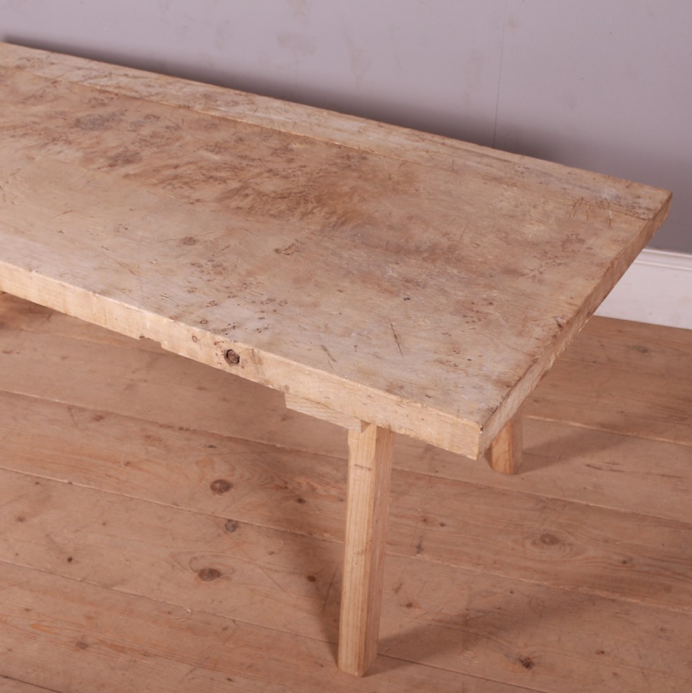 Scrubbed Burr Walnut Coffee Table View IV