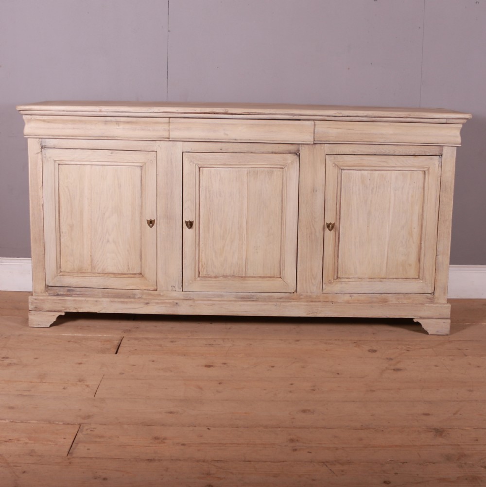 French Bleached Oak Enfilade View II