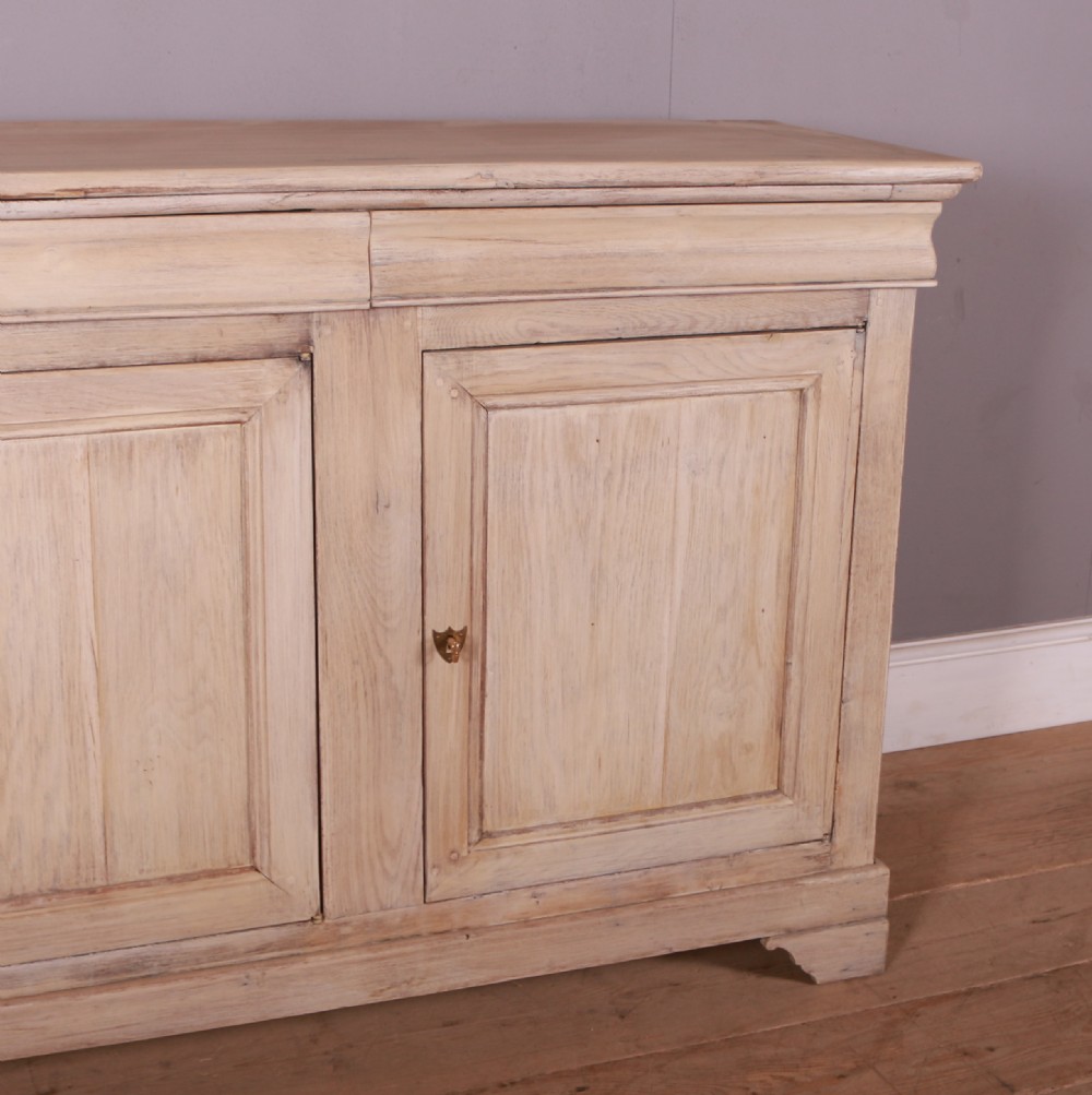 French Bleached Oak Enfilade View III