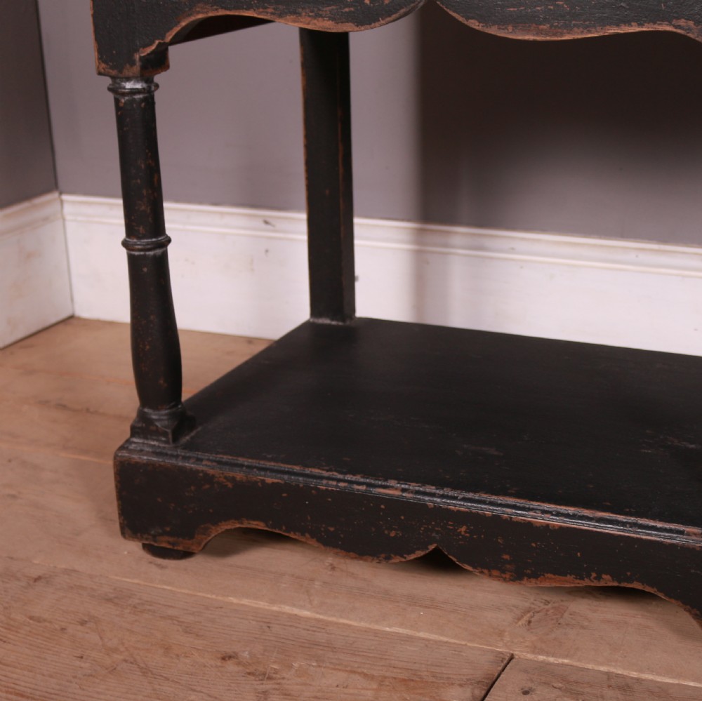 Pair of English Painted Dresser Bases  View V