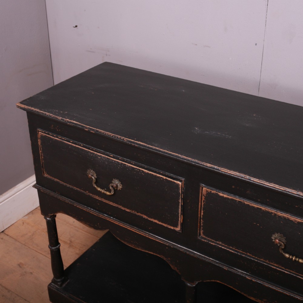 Pair of English Painted Dresser Bases  View IX