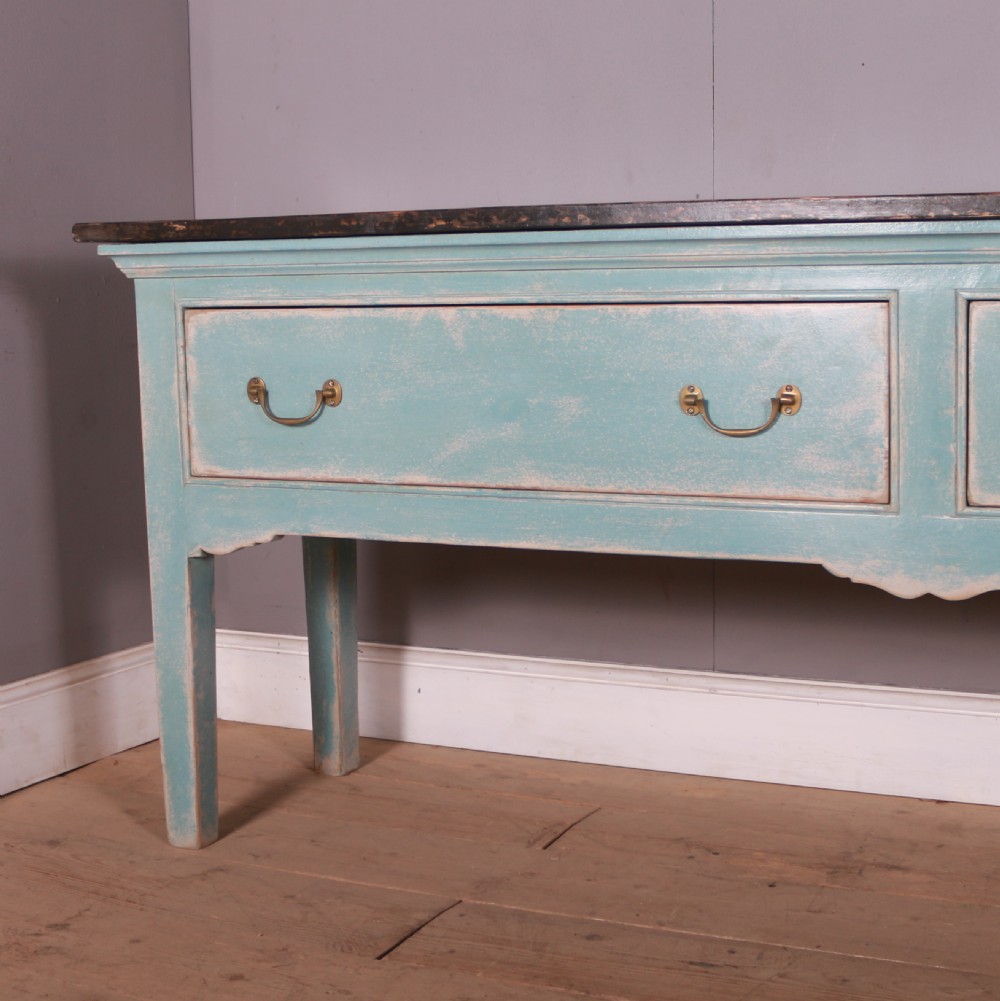 English Painted Dresser Base View II