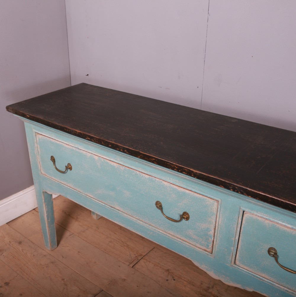 English Painted Dresser Base View VI
