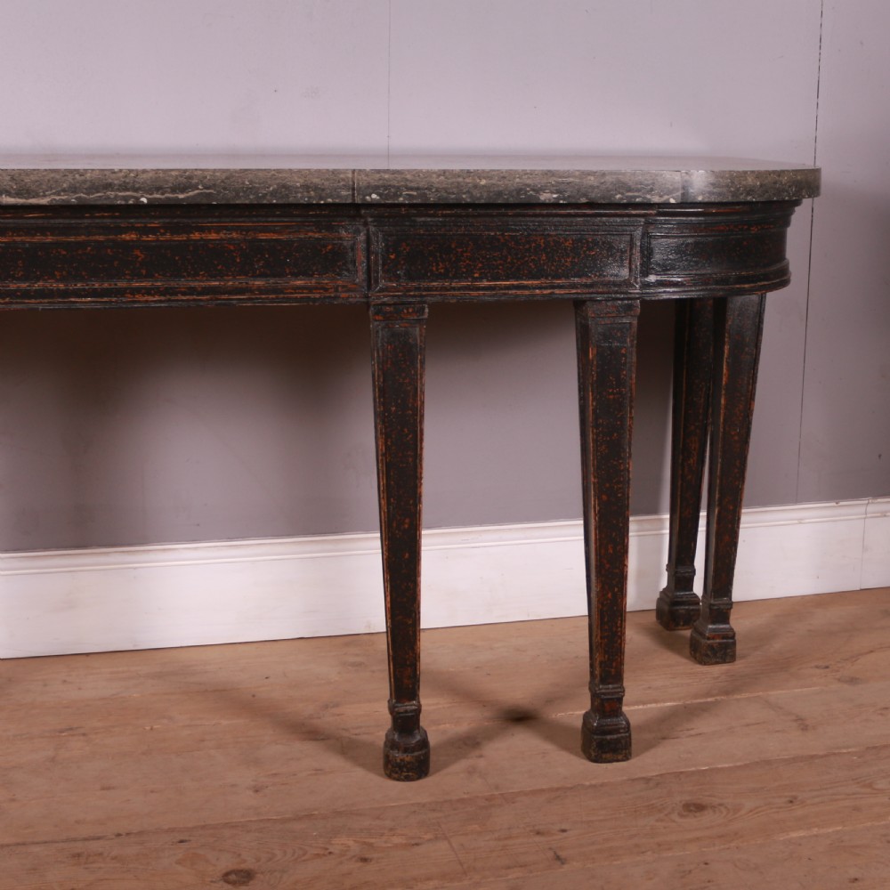 English Painted Pine Console View IV