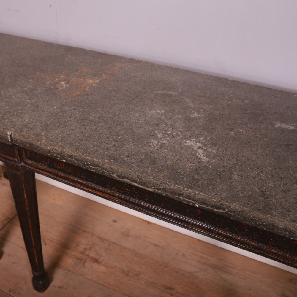 English Painted Pine Console View VII