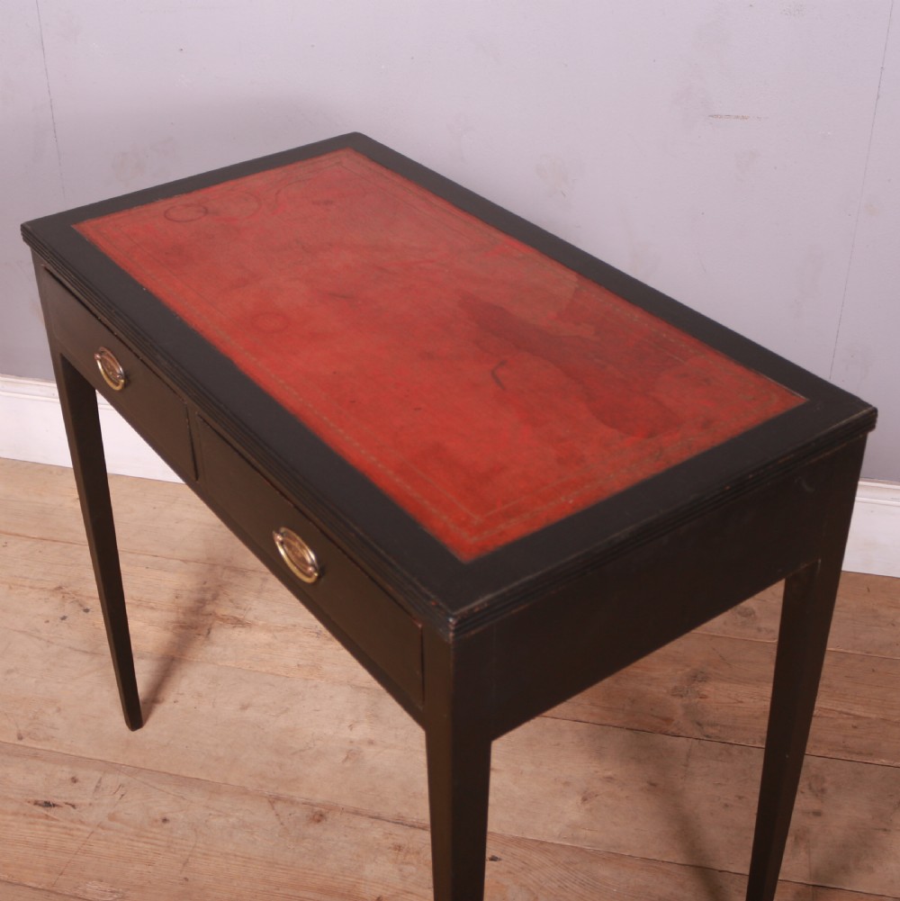 Writing Desk with Leather Insert View VI