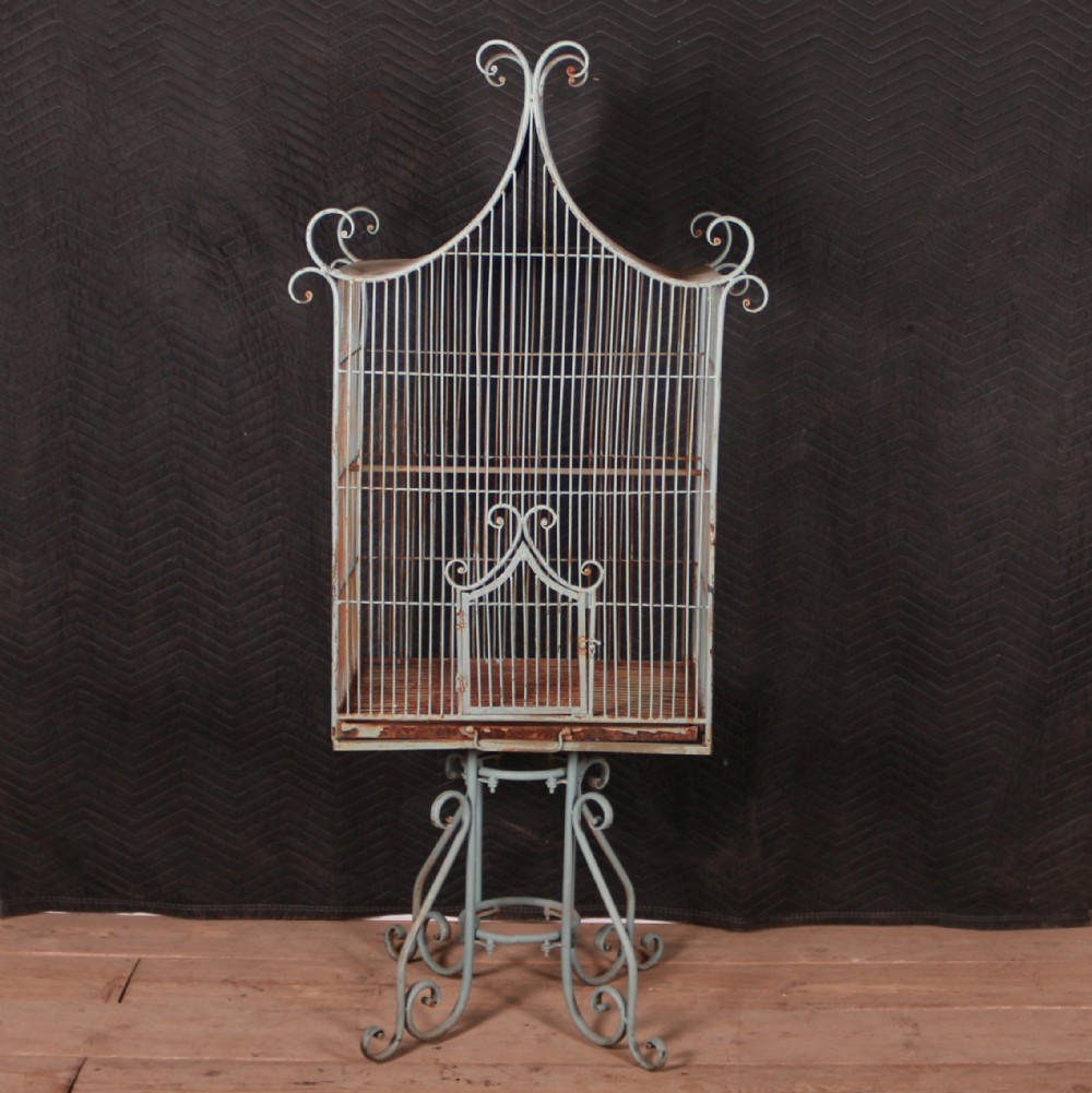 French Bird Cage on Stand