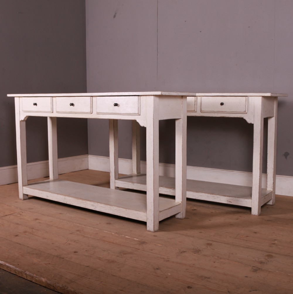 Pair of English Serving Tables