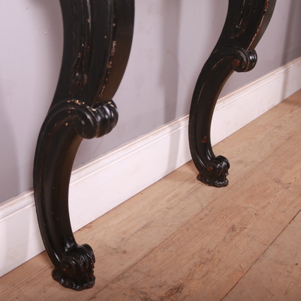 Painted and Carved Console Table View IV