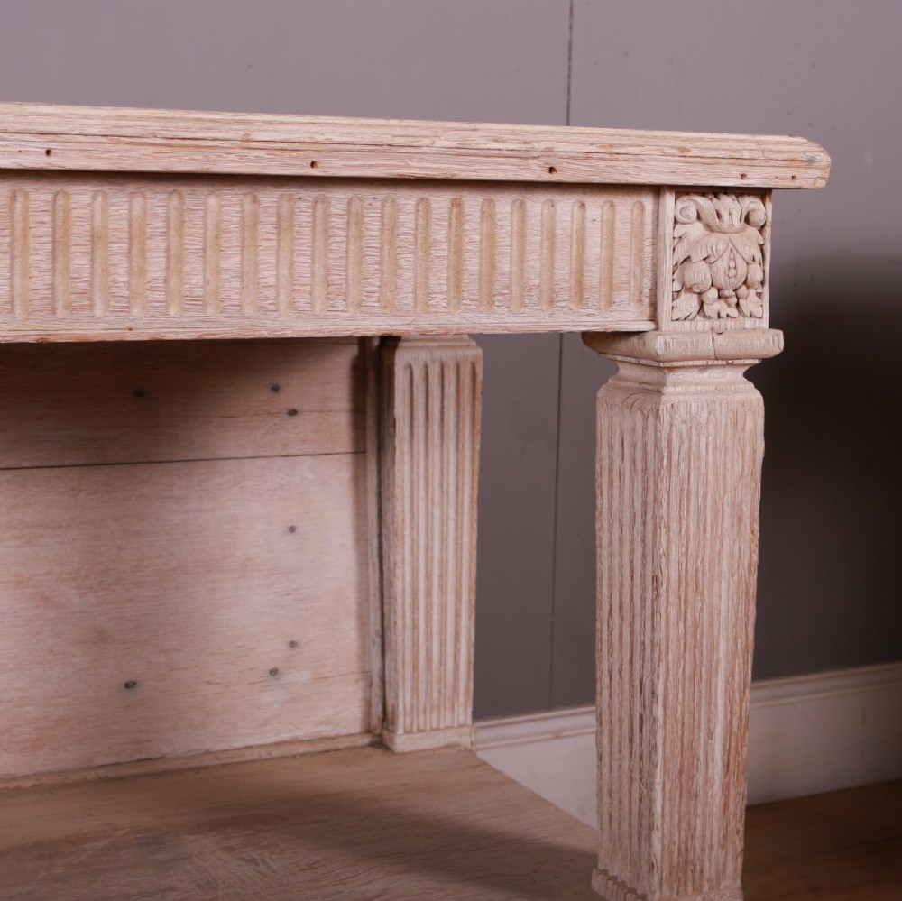 English Bleached Oak Counter View III