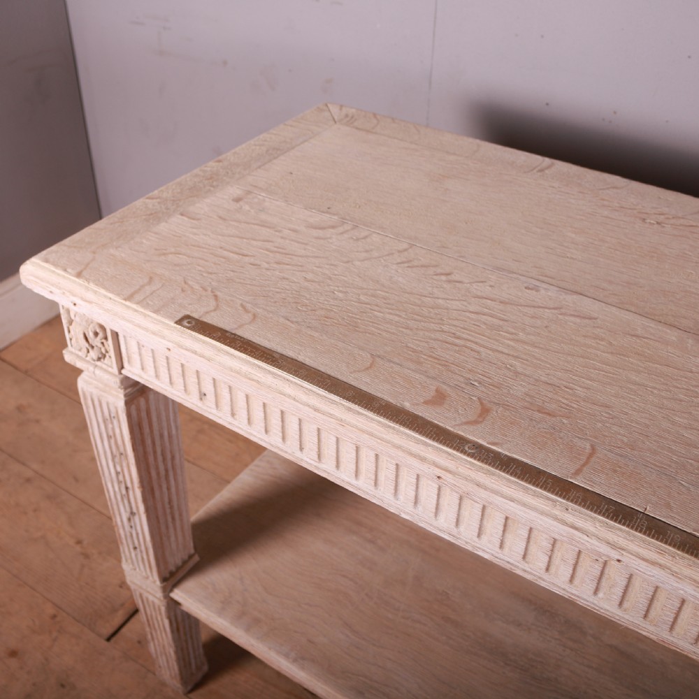 English Bleached Oak Counter View IV