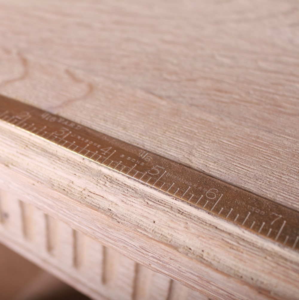 English Bleached Oak Counter View VIII
