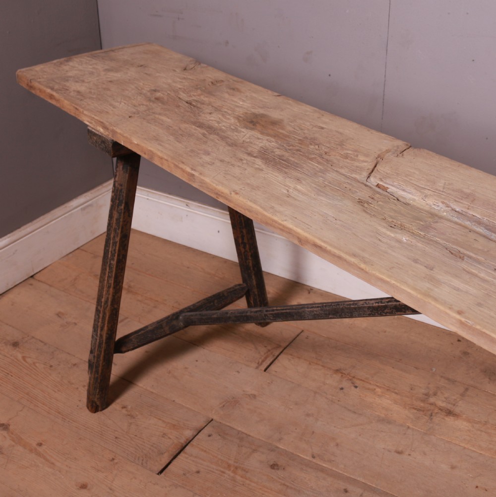 French Rustic Trestle Table View III