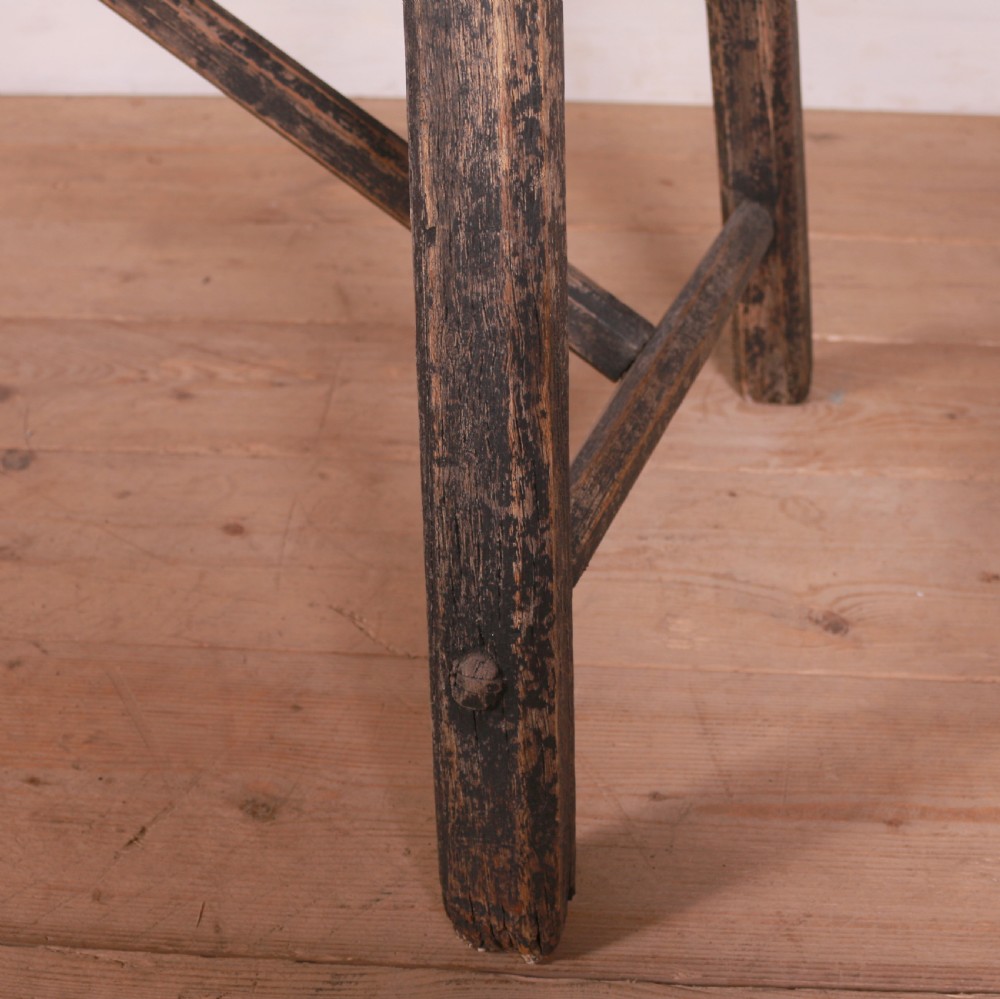 French Rustic Trestle Table View IV