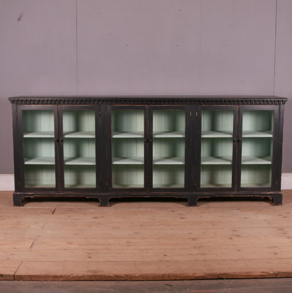 English Painted Pine Dresser Base
