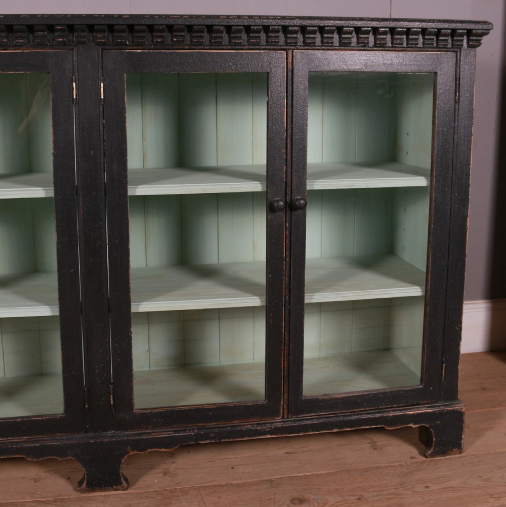 English Painted Pine Dresser Base View IV