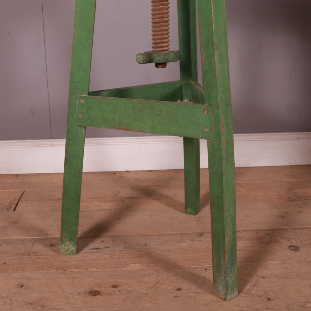 Pair of English Painted Sculpture Stands View IV